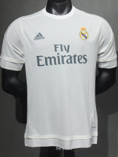 2015-2016 RMA Home Player Version 球员 Retro Soccer Jersey