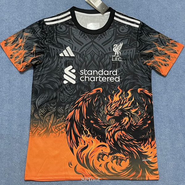25-26 LIV Black Yellow Special Edition Fans Training shirts