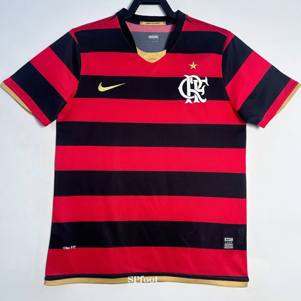 2008-2009 Flamengo Home Retro Soccer Jersey