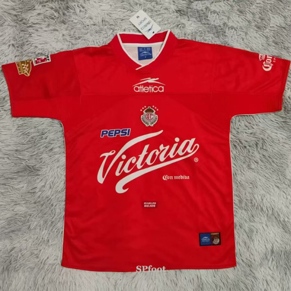 2000-2001 Toluca Home Retro Soccer Jersey