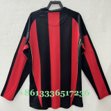 2010-2011 ACM Home Long Sleeve Retro Soccer Jersey (长袖)