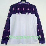 1992-1993 Fiorentina Away Retro Long Sleeve Soccer Jersey (长袖)