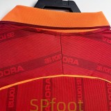 1999-2000 Roma Home Retro Soccer Jersey