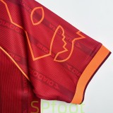 1999-2000 Roma Home Retro Soccer Jersey