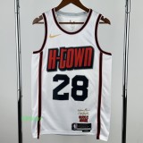 24-25 ROCKETS SENGUN #28 White City Edition Top Quality Hot Pressing NBA Jersey