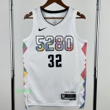 24-25 Nuggets GORDON #32 White City Edition Top Quality Hot Pressing NBA Jersey
