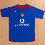 2005-2006 Man Utd Away Retro Soccer Jersey