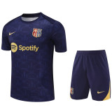 25-26 BAR Royal blue Training Short Suit