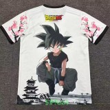 25-26 Japan White Special Edition Fans Soccer Jersey (龙珠黑悟空)