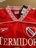 1999-2000 CA Independiente Red Retro Soccer Jersey