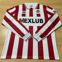 1994-1995 Chivas Guadalajara Home Long Sleeve Retro Soccer Jersey (长袖)