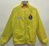 1997 Porto Yellow & Orange Retro Double Sided Windbreaker (双面风衣)