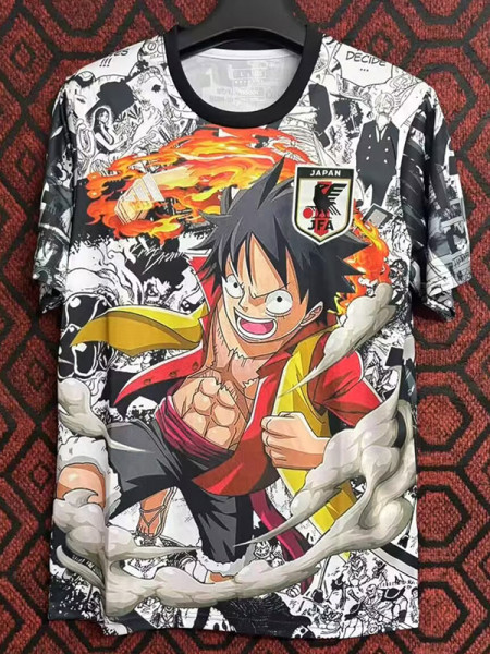 25-26 Japan Special Edition Fans Soccer Jersey (火拳路飞)