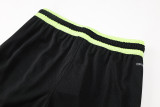 A2437 AJ Green Black Casual Short Pants