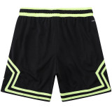 A2437 AJ Green Black Casual Short Pants
