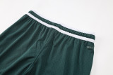 A2435 AJ Dark green Casual Short Pants