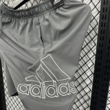 D701 AD Grey Casual Short Pants
