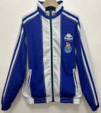 1998 Porto Green & Blue Retro Double Sided Windbreaker (双面风衣)