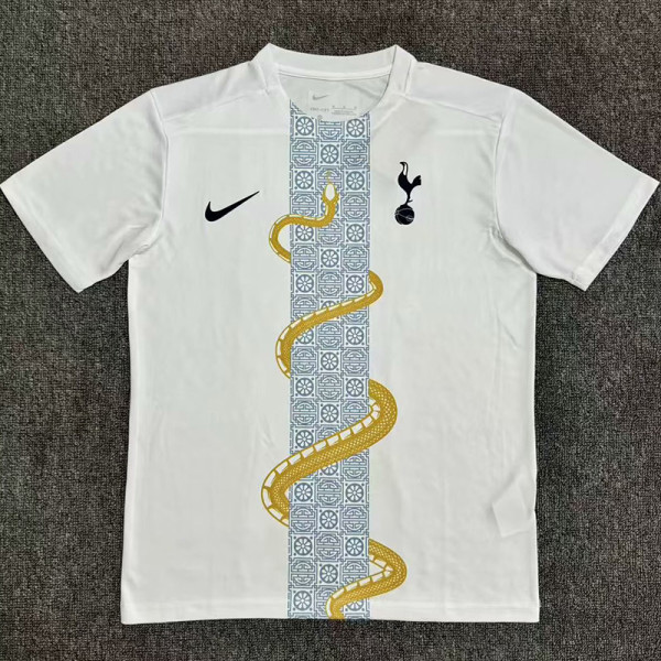 25-26 TOT White Limited Edition Fans Soccer Jersey 蛇