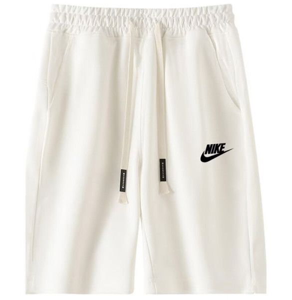 2025 NK White Pure Cotton Fabric Casual Short Pants