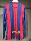 2014-2015 BAR Home Player Version 长袖球员 Long Sleeve Retro Soccer Jersey
