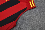 2025 AD Red black Tank top and shorts suit