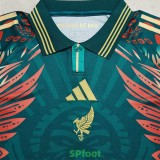 25-26 Mexico Green Special Edition Fans Soccer Jersey (有领)