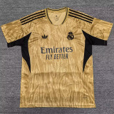 25-26 RMA Gold Special Edition Fans Training Shirts (三叶草)
