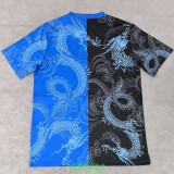 25-26 RMA Blue Black Special Edition Fans Training Shirts (龙纹)