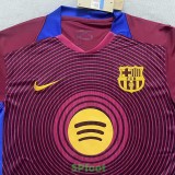 25-26 BAR Brown Red Special Edition Fans Training Shirts