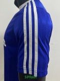 2025 AD Casual Blue Player Version Training shirts (三叶草)