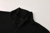 25-26 Dortmund Black Yellow Jacket Tracksuit #01