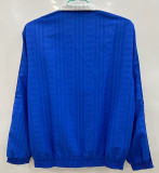 1994 France Blue & White Retro Double Sided Windbreaker (双面风衣)