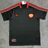 25-26 Man Utd Black Casual Edition Training shirts