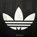 2025 AD Casual Black Fans Training shirts (三叶草)