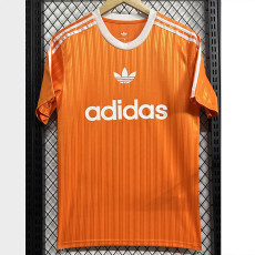 2025 AD Casual Orange Fans Training shirts (三叶草)