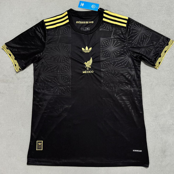 25-26 Mexico Gold Cup Black Fans Soccer Jersey