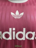2025 AD Casual Pink Player Version Training shirts (三叶草)