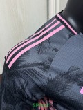 25-26 Inter Miami  Grey Black Special Edition Player Version Soccer Jersey