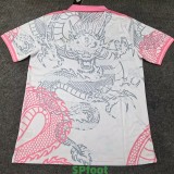 25-26 RMA Pink White Polo Short Sleeve (龙)