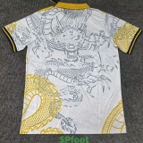 25-26 RMA Yellow White Polo Short Sleeve (龙)