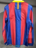 2010-2011 BAR Home Player Version 长袖球员 Long Sleeve Retro Soccer Jersey