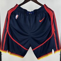 24-25 WARRIORS Black City Edition Top Quality NBA Pants