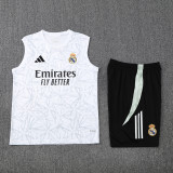 25-26 RMA White Tank top and shorts suit