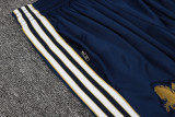 25-26 JUV Royal blue Half Pull Tracksuit #B2503(半拉链)