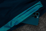 25-26 Flamengo Blue Half Pull Tracksuit (半拉链)