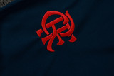25-26 Flamengo Royal blue Half Pull Tracksuit (半拉链)