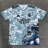 25-26 RMA Blue Special Edition Fans Training Shirts (牛头)
