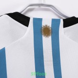 2022-2023 Argentina Home Retro Soccer Jersey （2星）
