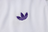 25-26 RMA White Half Pull Tracksuit #B2513(半拉链)